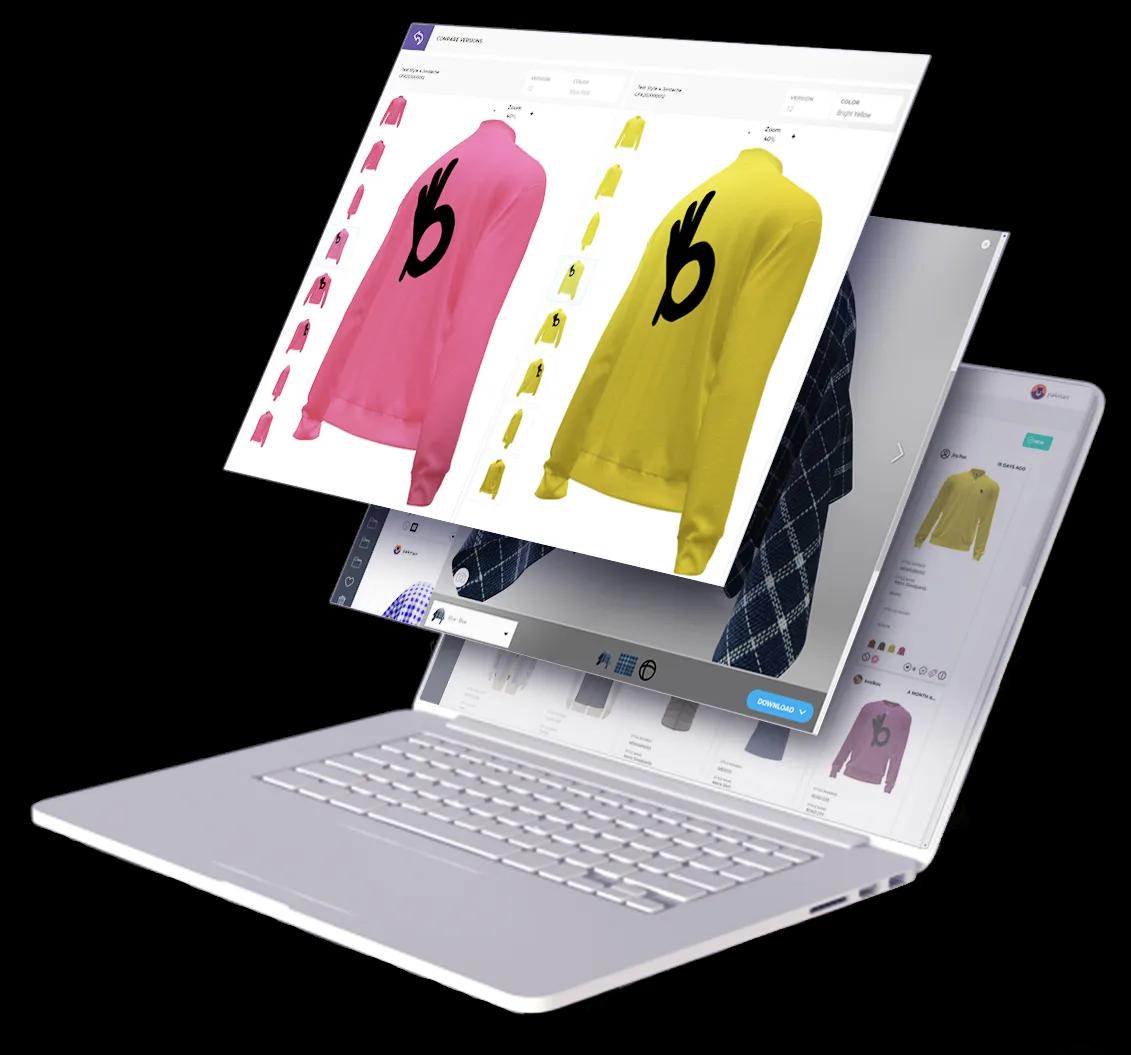 Stack Screen Laptop