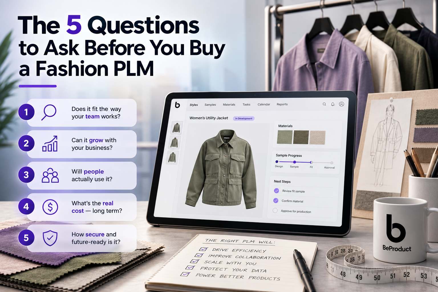 The 5 Questions to Ask Before You Buy a Fashion PLM
