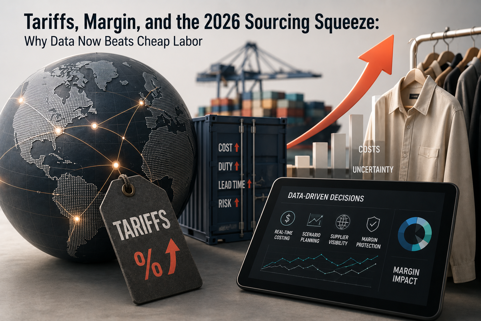Tariffs, Margin, and the 2026 Sourcing Squeeze: Why Data Now Beats Cheap Labor